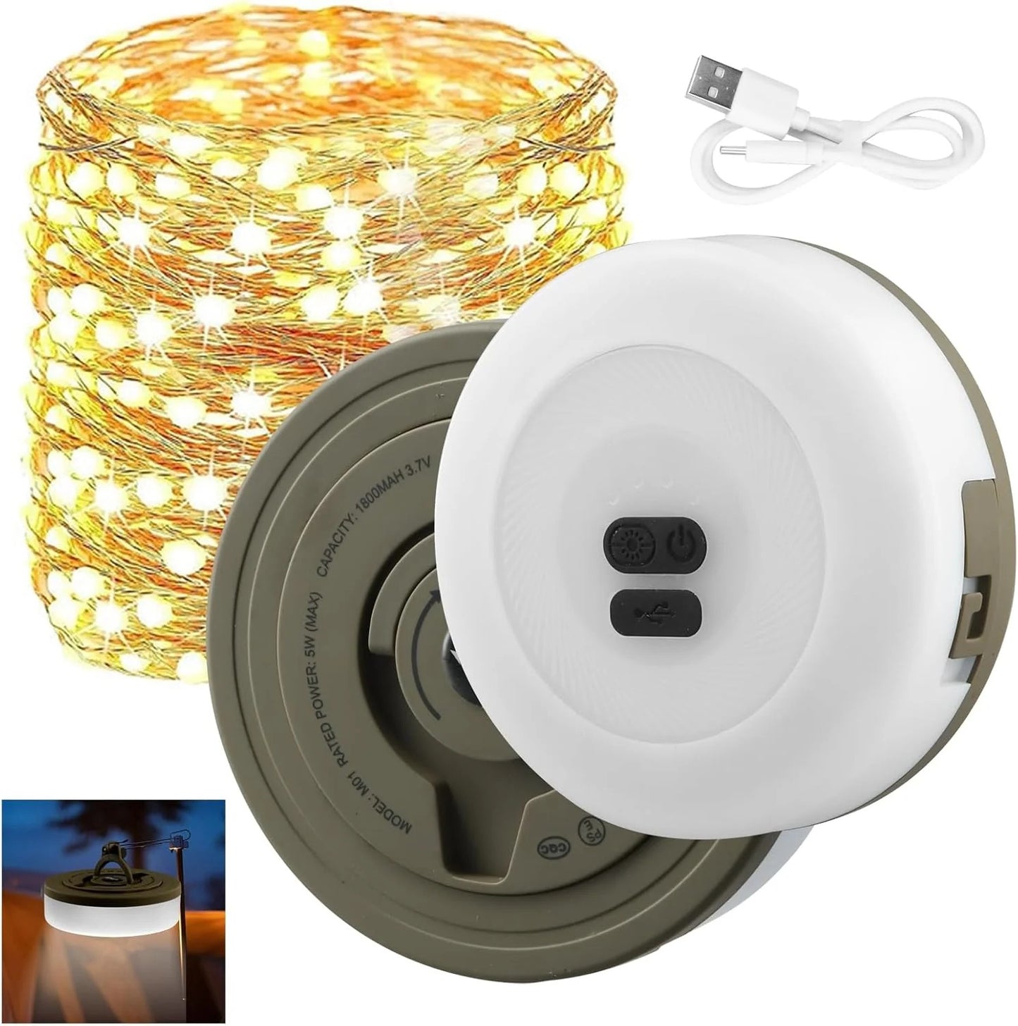 Outdoor Camping String Lights